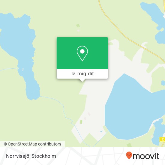 Norrvissjö karta