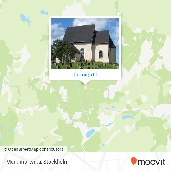 Markims kyrka karta