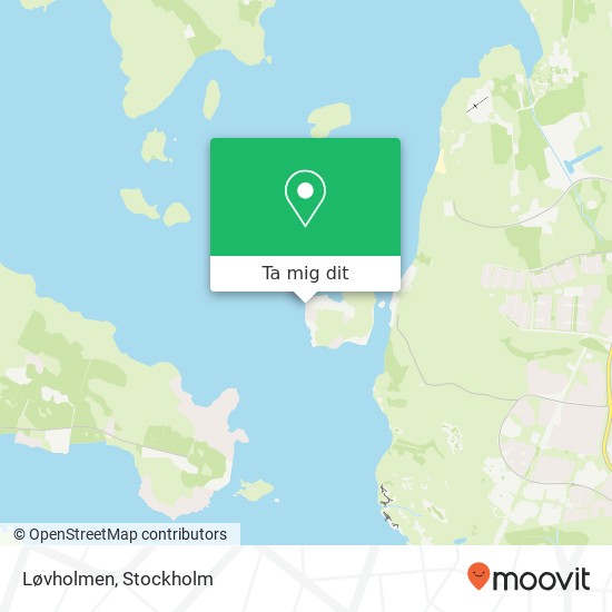 Løvholmen karta