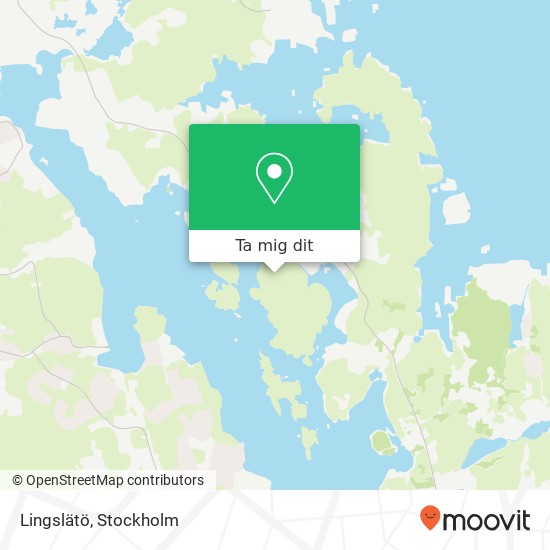 Lingslätö karta