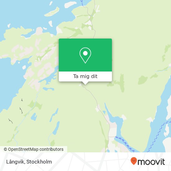 Långvik karta