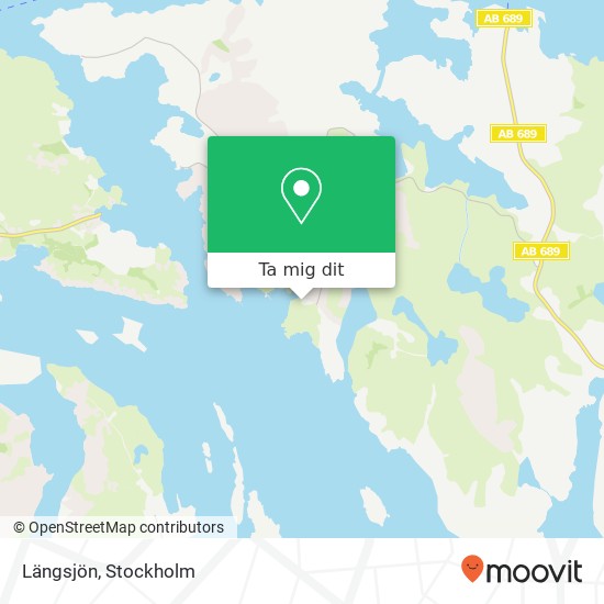 Längsjön karta