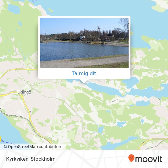 Kyrkviken karta