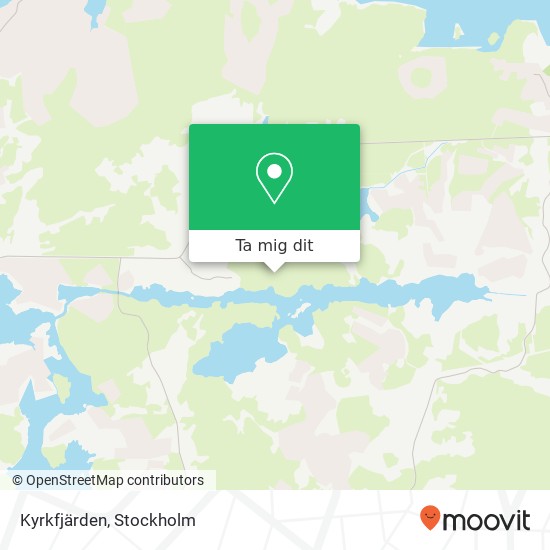 Kyrkfjärden karta