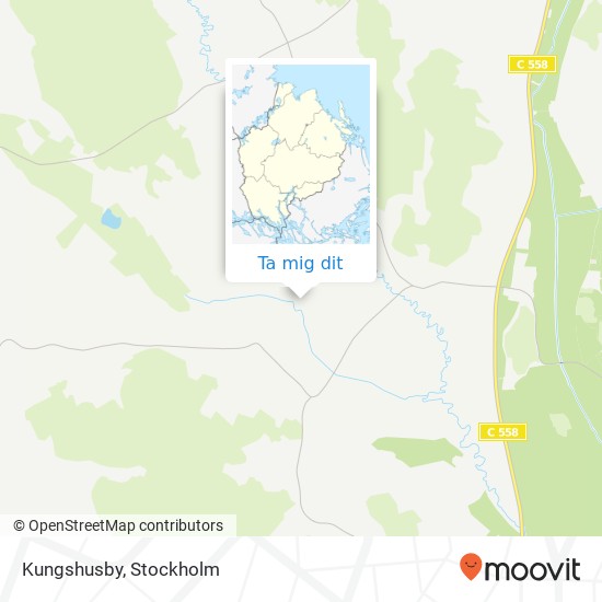 Kungshusby karta