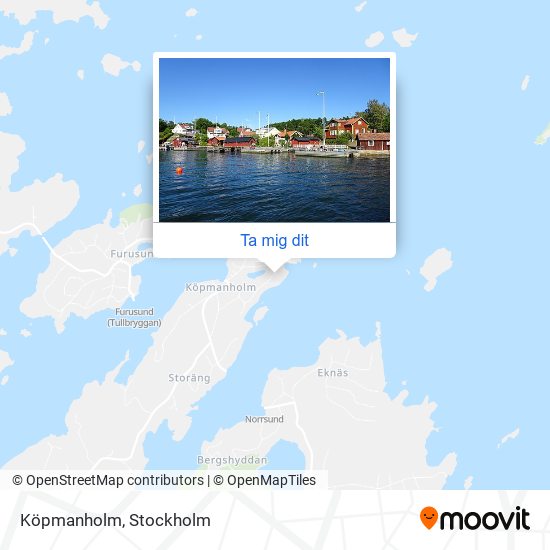 Köpmanholm karta