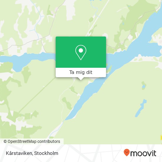 Kårstaviken karta