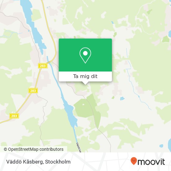 Väddö Kåsberg karta