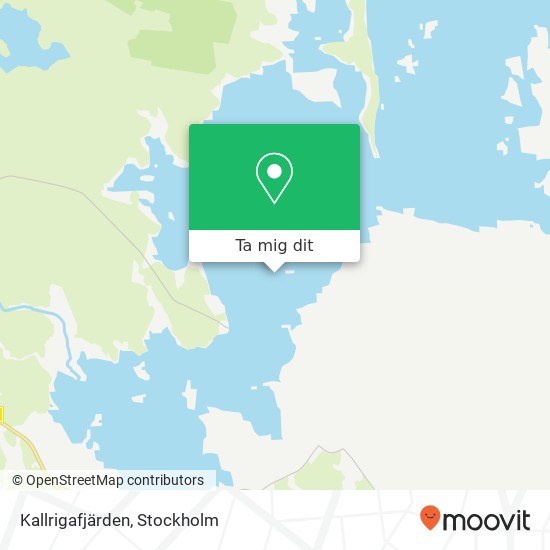 Kallrigafjärden karta