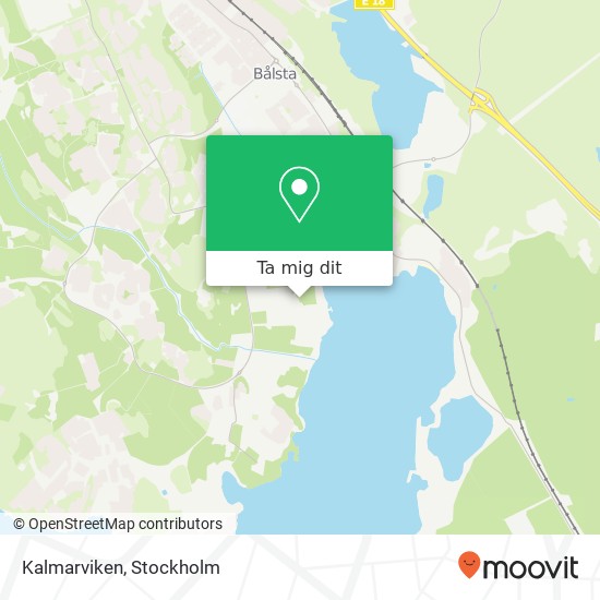 Kalmarviken karta