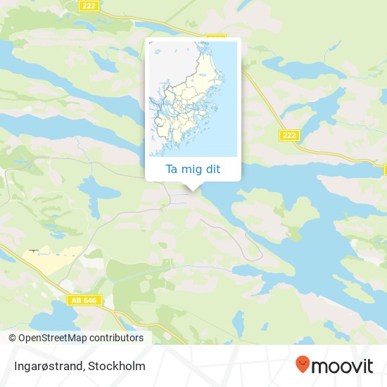 Ingarøstrand karta