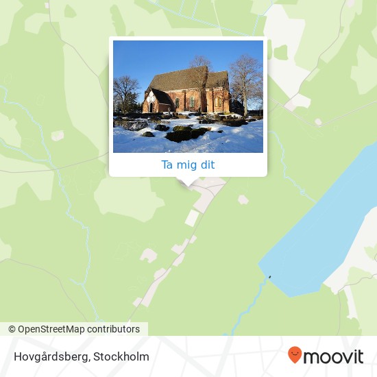 Hovgårdsberg karta