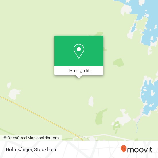 Holmsånger karta