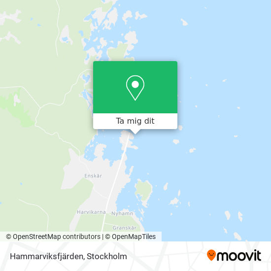 Hammarviksfjärden karta