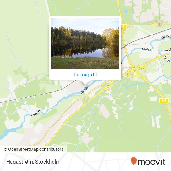 Hagastrøm karta