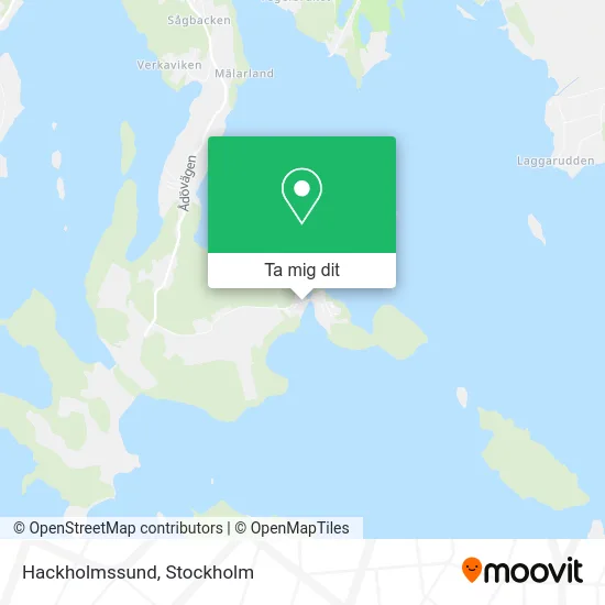 Hackholmssund karta
