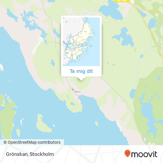 Grönskan karta