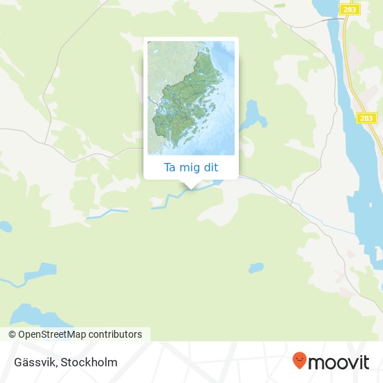 Gässvik karta