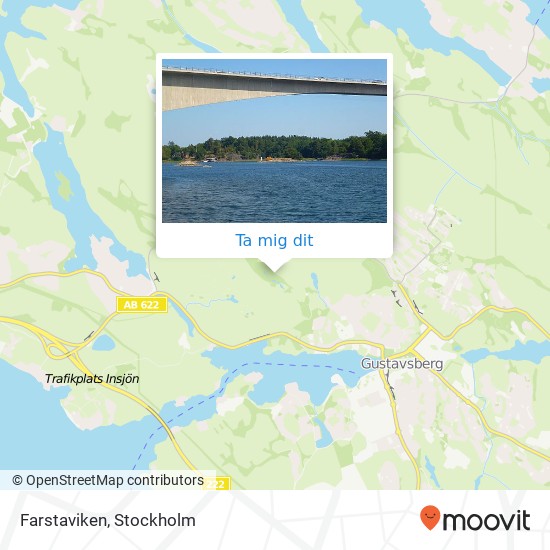 Farstaviken karta