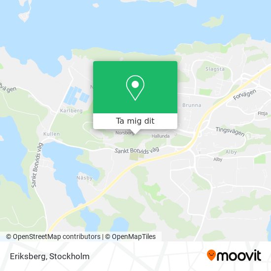 Eriksberg karta