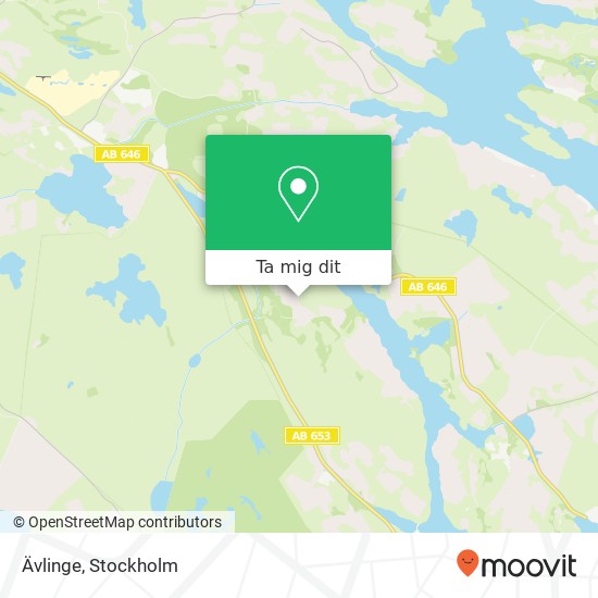 Ävlinge karta