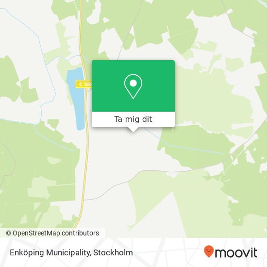 Enköping Municipality karta