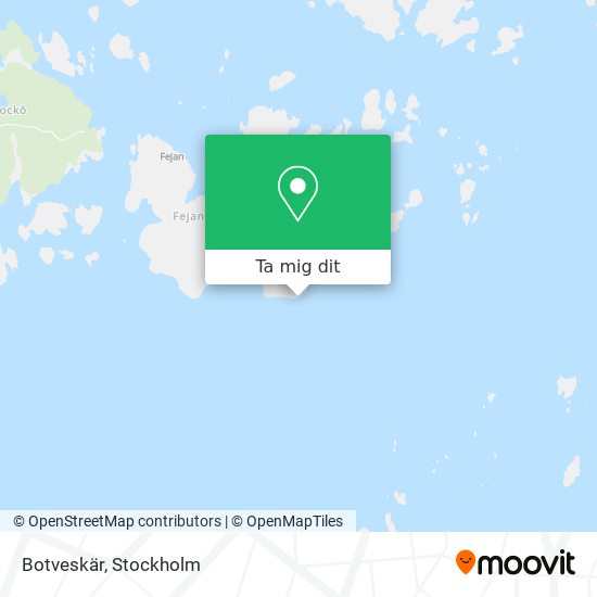 Botveskär karta