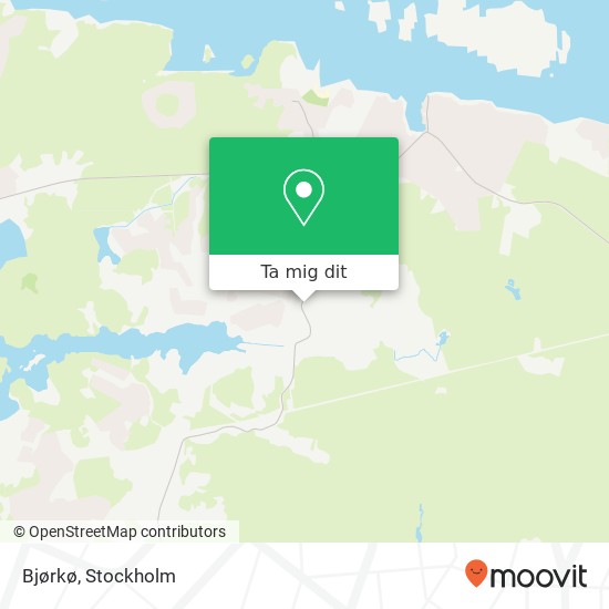 Bjørkø karta