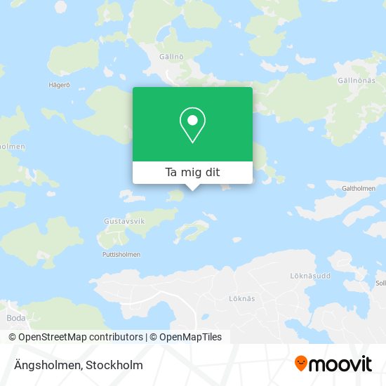 Ängsholmen karta