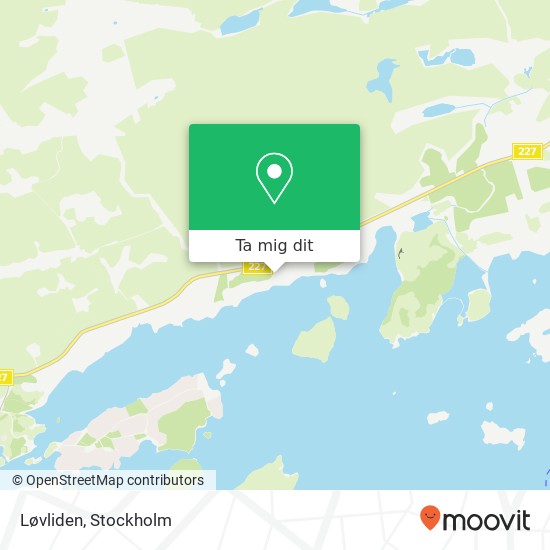 Løvliden karta