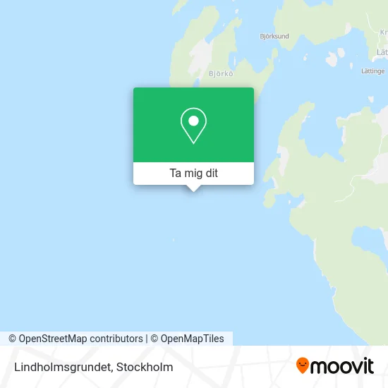 Lindholmsgrundet karta
