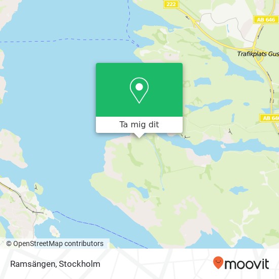 Ramsängen karta