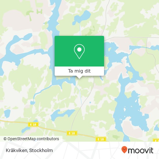 Kråkviken karta