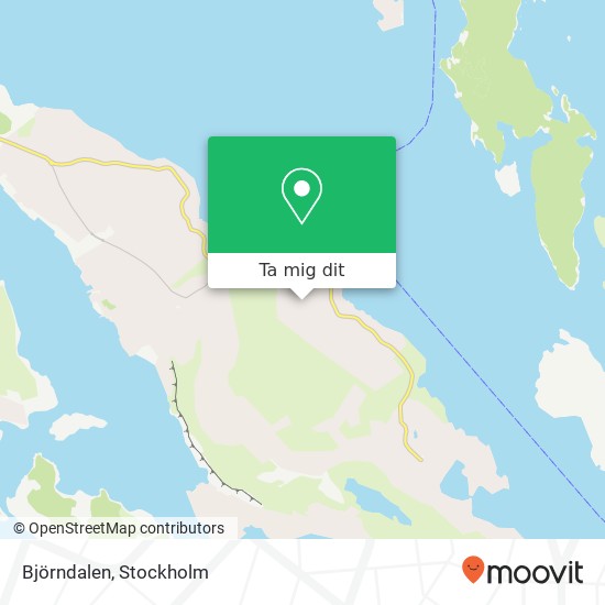 Björndalen karta