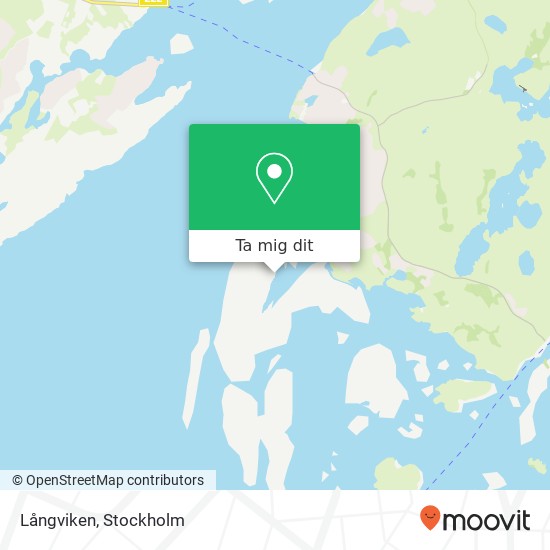 Långviken karta