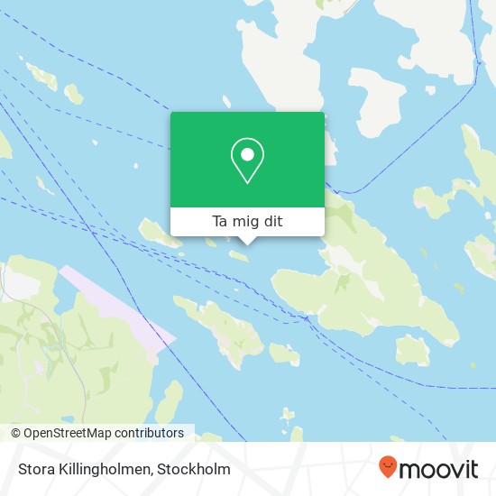 Stora Killingholmen karta