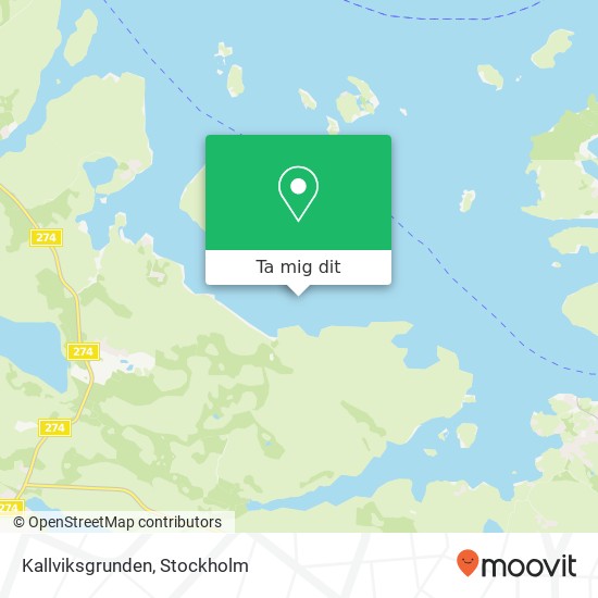 Kallviksgrunden karta