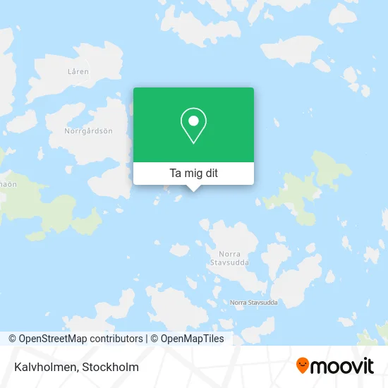 Kalvholmen karta