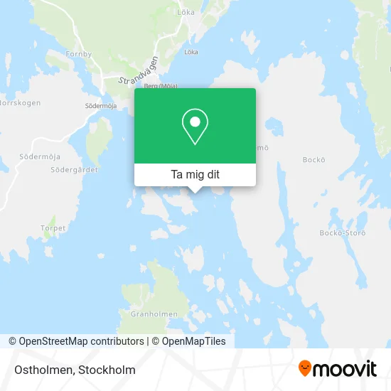 Ostholmen karta