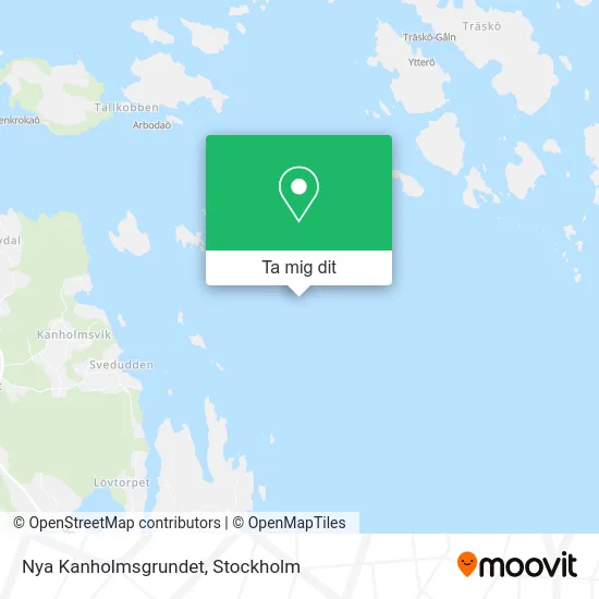 Nya Kanholmsgrundet karta