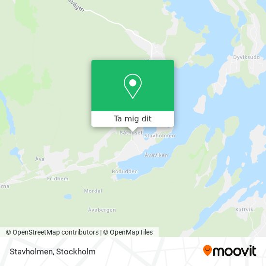 Stavholmen karta