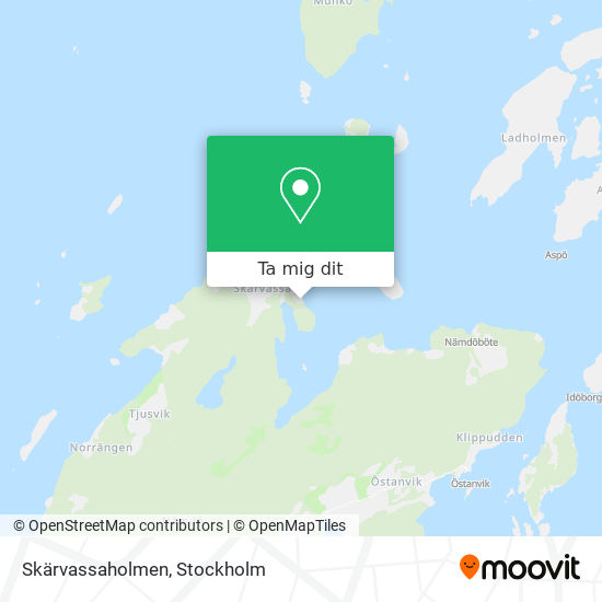 Skärvassaholmen karta