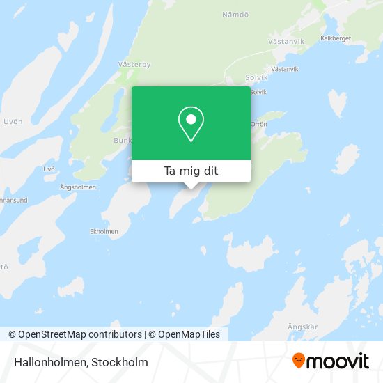 Hallonholmen karta