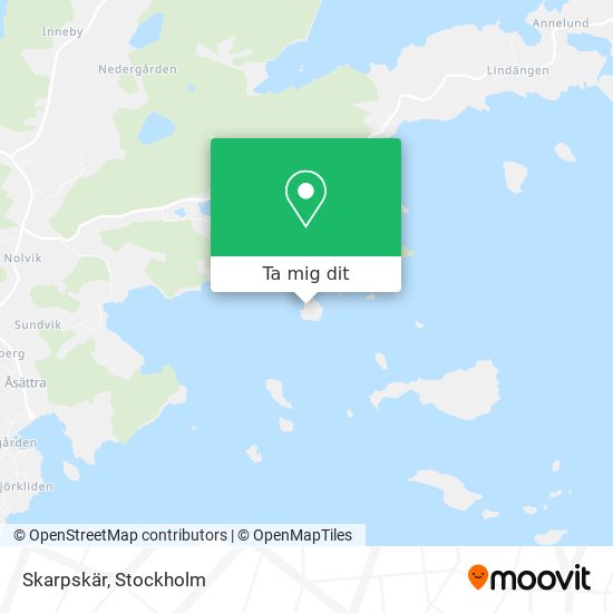 Skarpskär karta