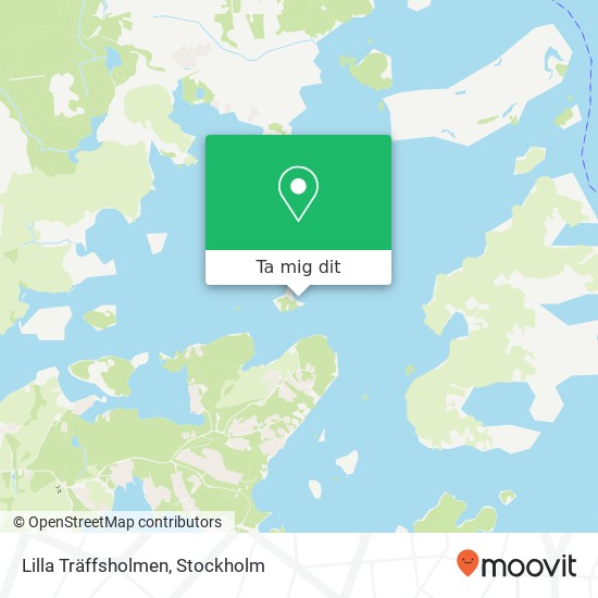 Lilla Träffsholmen karta