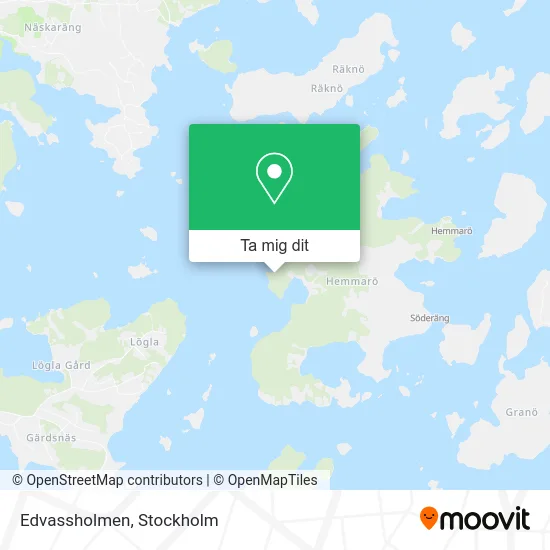 Edvassholmen karta