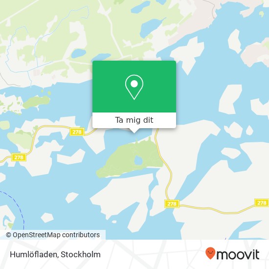 Humlöfladen karta