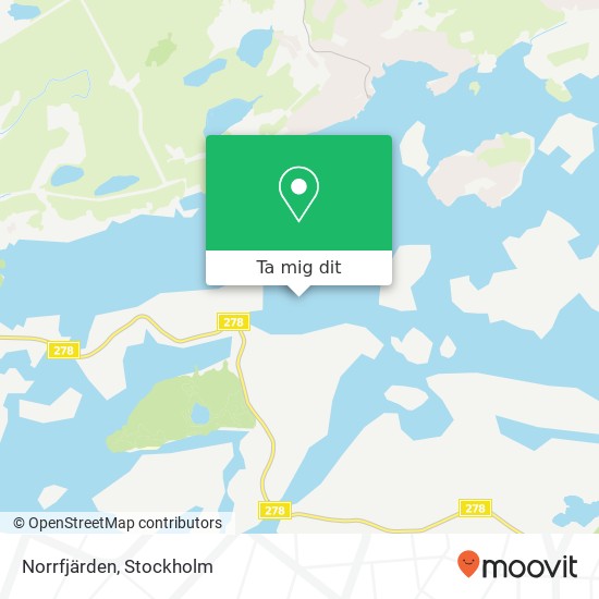 Norrfjärden karta