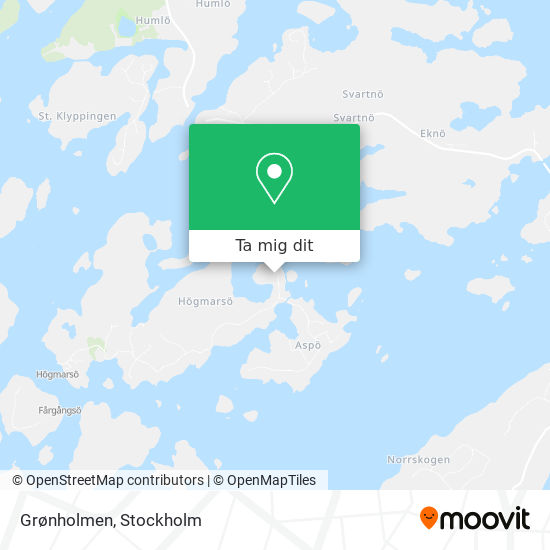 Grønholmen karta