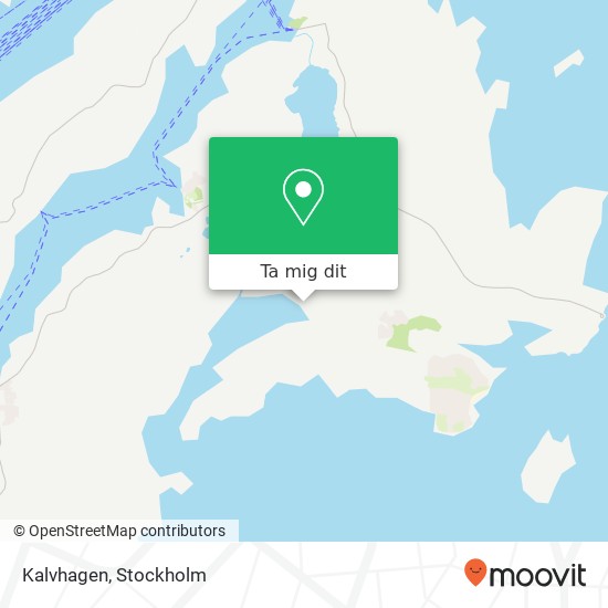 Kalvhagen karta